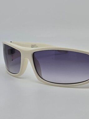Spy Optic Cooper White Frame Light Blue Gradient Lens Sunglasses Italy 59-16-127